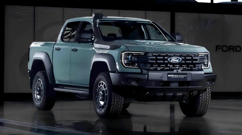 Offroad-Leistung/Schleppkapazität verbessert! Offizielle Bilder von Ford Ranger Super Duty veröffentlicht